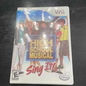 Wii high school musician sing it